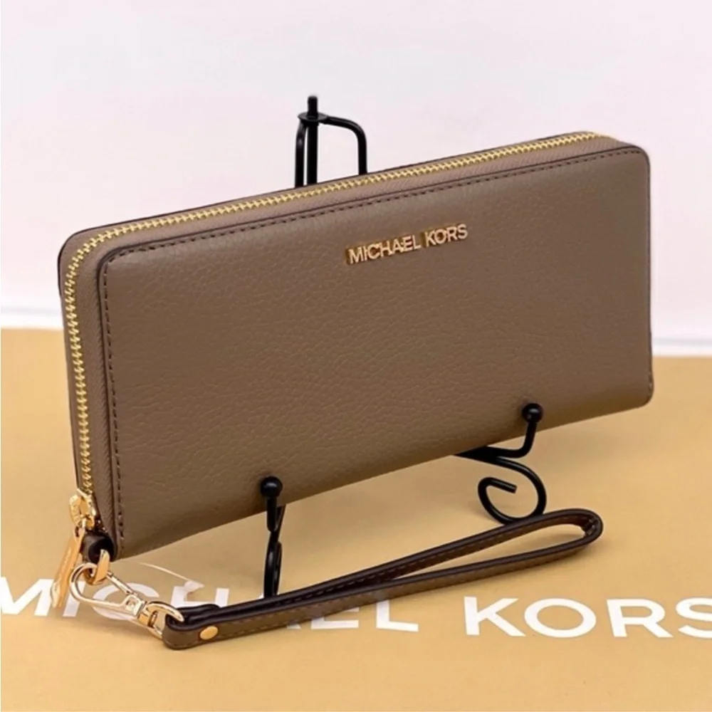 Michael Kors Large Continental Wallet Wristlet Dusk